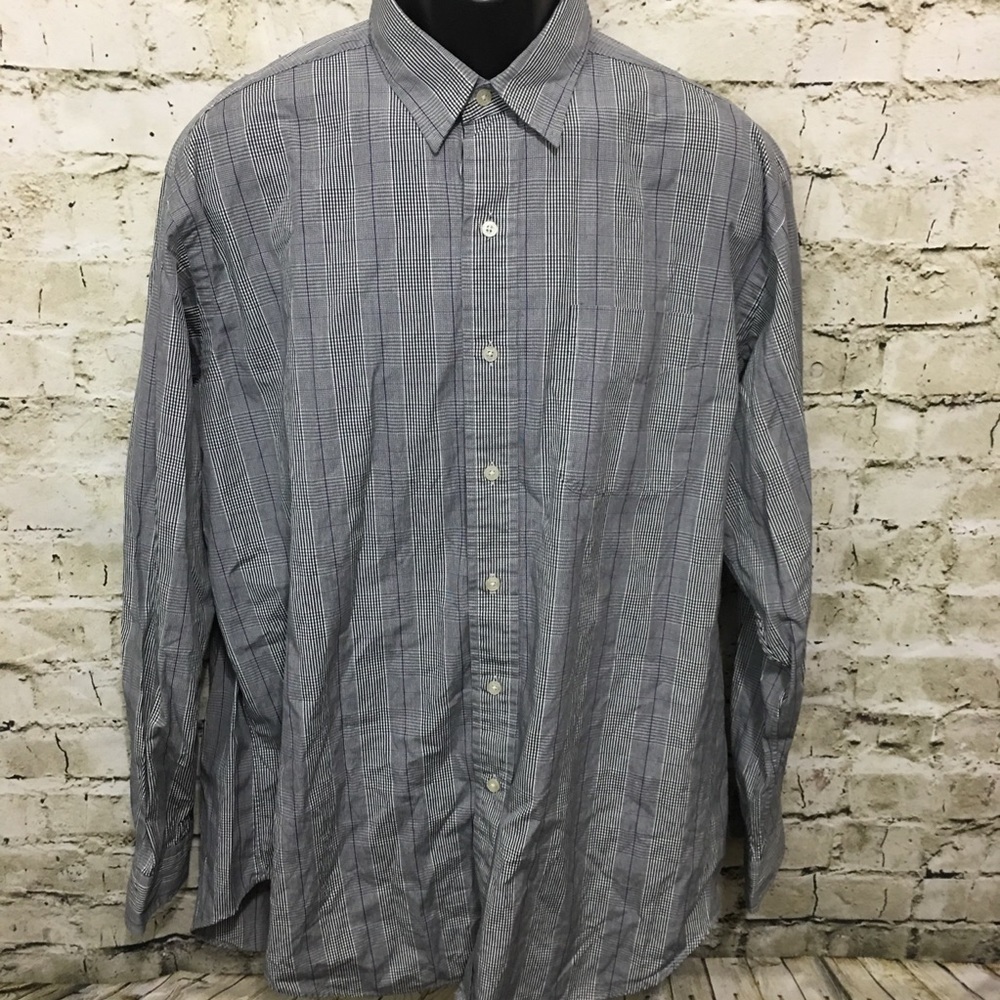 Ralph Lauren Polo Golf Black Plaid Button Up